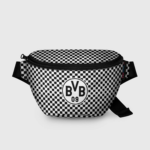 Поясная сумка Borussia клетка текстура / 3D-принт – фото 1