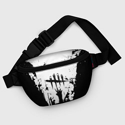 Поясная сумка Dead by daylight horror краски, цвет: 3D-принт — фото 2