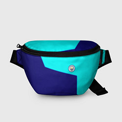 Поясная сумка Манчестер сити геометрия спорт, цвет: 3D-принт