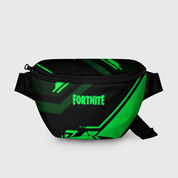 Поясная сумка Fortnite geometry green