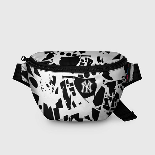 Поясная сумка New York yankees - abstraction / 3D-принт – фото 1