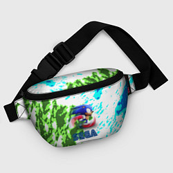 Поясная сумка Sonic sega game, цвет: 3D-принт — фото 2