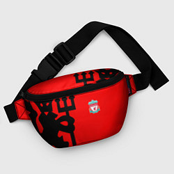 Поясная сумка Liverpool fc sport steel, цвет: 3D-принт — фото 2
