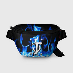 Поясная сумка Doom fire знак, цвет: 3D-принт