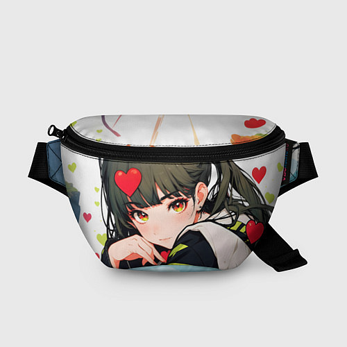 Поясная сумка Манга портрет / 3D-принт – фото 1