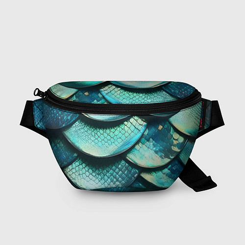 Поясная сумка Чешуя крупной рыбы / 3D-принт – фото 1