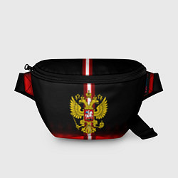 Поясная сумка Россия спорт абстракт, цвет: 3D-принт