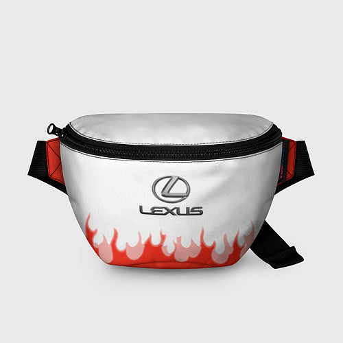 Поясная сумка Lexus fire / 3D-принт – фото 1