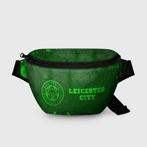 Поясная сумка Leicester City - green gradient по-горизонтали / 3D-принт – фото 1