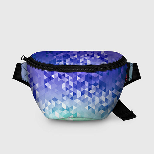 Поясная сумка Градиентная геометрия / 3D-принт – фото 1