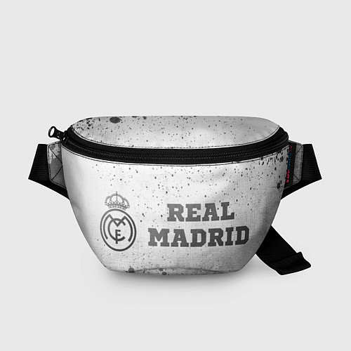 Поясная сумка Real Madrid - white gradient по-горизонтали / 3D-принт – фото 1