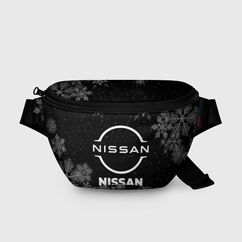 Поясная сумка Снежный Nissan / 3D-принт – фото 1