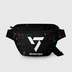 Поясная сумка Seventeen конфети, цвет: 3D-принт