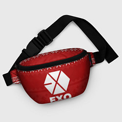 Поясная сумка Новогодний Exo, цвет: 3D-принт — фото 2