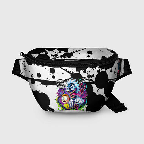Поясная сумка Venom-Rick and Morty - blots / 3D-принт – фото 1