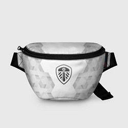 Поясная сумка Leeds United white poly, цвет: 3D-принт