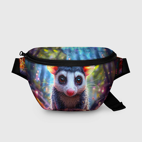 Поясная сумка Опоссум в лесу / 3D-принт – фото 1