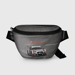 Поясная сумка Автогонки на шорт-треке Audi sport racing team, цвет: 3D-принт
