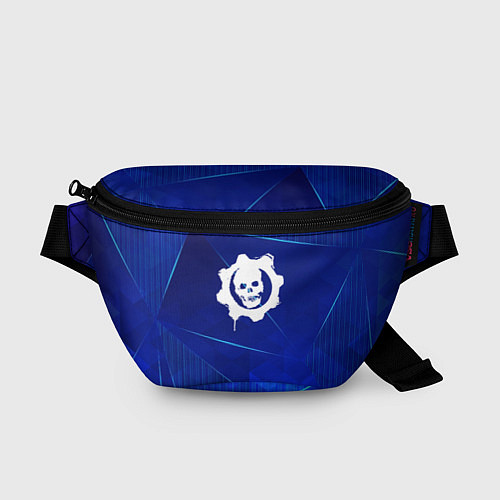 Поясная сумка Gears of War blue poly / 3D-принт – фото 1