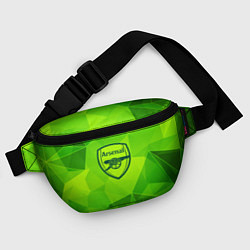 Поясная сумка Arsenal green poly, цвет: 3D-принт — фото 2
