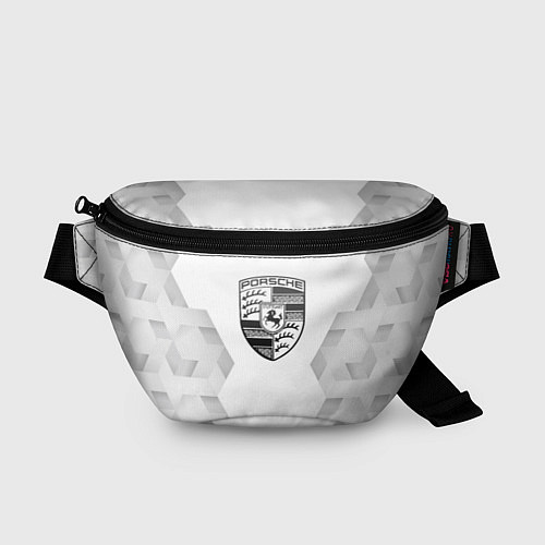Поясная сумка Porsche white poly / 3D-принт – фото 1