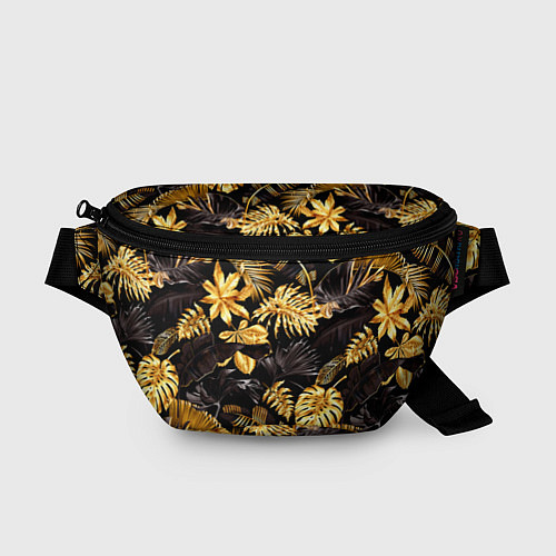 Поясная сумка Золотые тропики / 3D-принт – фото 1