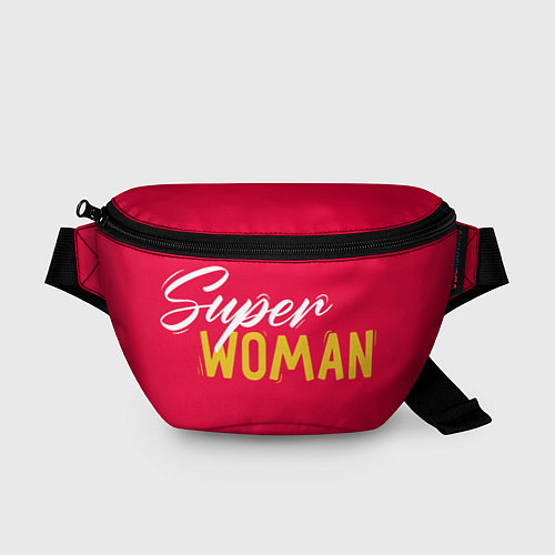 Поясная сумка Super woman red / 3D-принт – фото 1