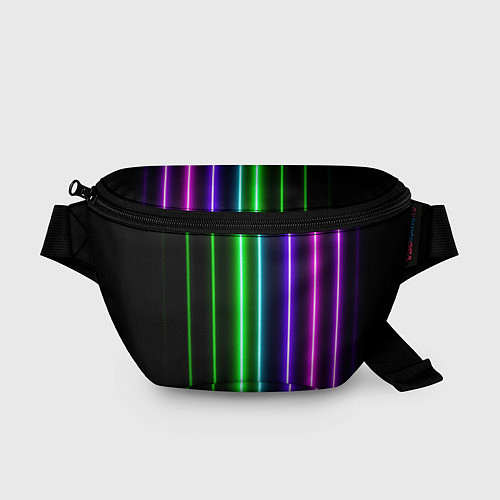 Поясная сумка Neon lines / 3D-принт – фото 1