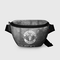 Поясная сумка Manchester United - grey gradient, цвет: 3D-принт