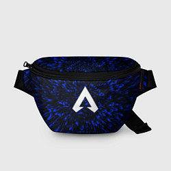 Поясная сумка Apex Legends blue energy, цвет: 3D-принт