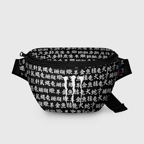 Поясная сумка Monster energy japan pattern / 3D-принт – фото 1