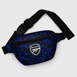Поясная сумка Arsenal blue energy, цвет: 3D-принт — фото 2