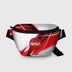 Поясная сумка Nasa абстрактные полосы