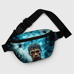 Поясная сумка Артуро Гатти в дыму, цвет: 3D-принт — фото 2