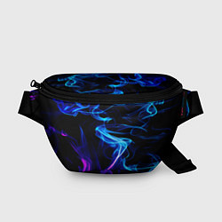 Поясная сумка Color blue pink