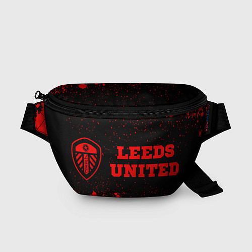 Поясная сумка Leeds United - red gradient по-горизонтали / 3D-принт – фото 1