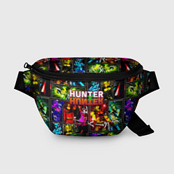 Поясная сумка Hunter x hunter neon anime, цвет: 3D-принт