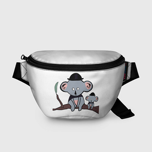 Поясная сумка Забавные коалы / 3D-принт – фото 1