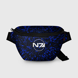 Поясная сумка Mass Effect blue energy, цвет: 3D-принт