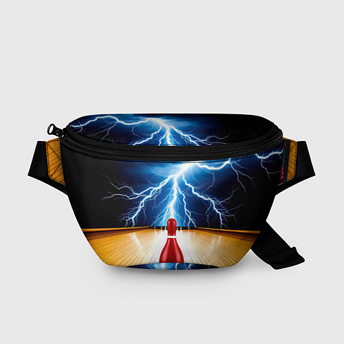Поясная сумка Кегля для боулинга и молния / 3D-принт – фото 1