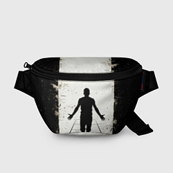 Поясная сумка Прыжок в длину, цвет: 3D-принт