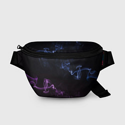 Поясная сумка Color black blue pink