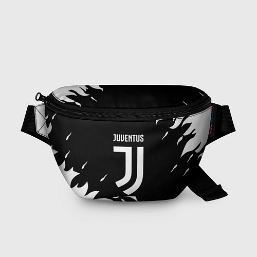 Поясная сумка Juventus black fire / 3D-принт – фото 1