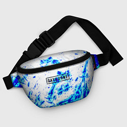 Поясная сумка Daysgone голубые краски, цвет: 3D-принт — фото 2