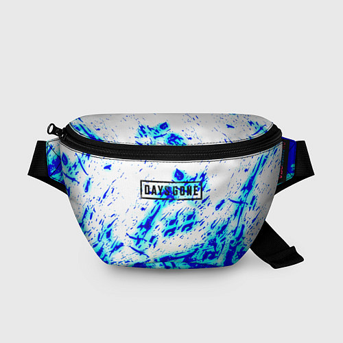 Поясная сумка Daysgone голубые краски / 3D-принт – фото 1