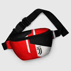 Поясная сумка Juventus sport geometry, цвет: 3D-принт — фото 2