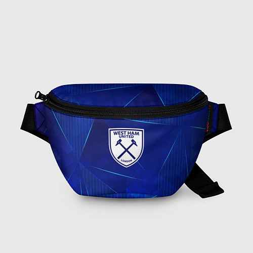 Поясная сумка West Ham blue poly / 3D-принт – фото 1