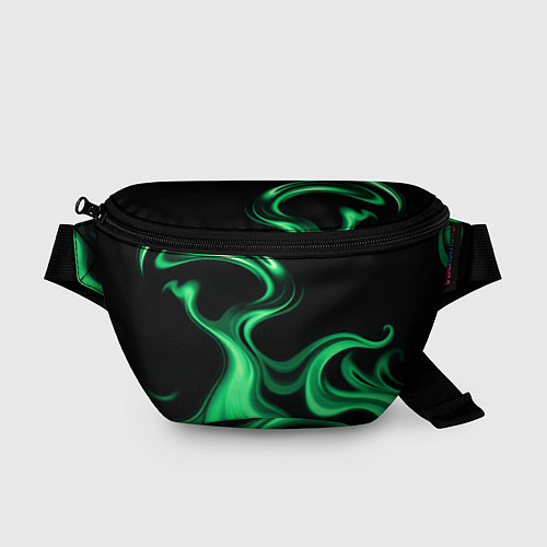 Поясная сумка Color green smoke / 3D-принт – фото 1