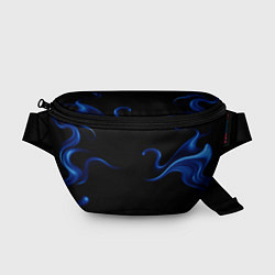 Поясная сумка Color blue abstraction