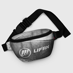 Поясная сумка Lifan - grey gradient по-горизонтали, цвет: 3D-принт — фото 2